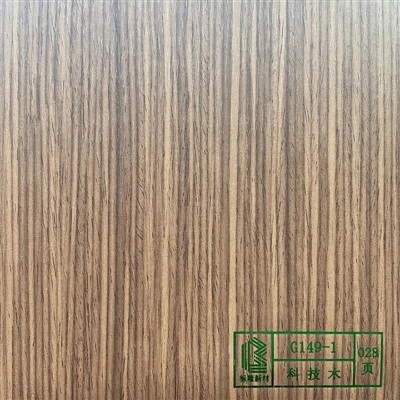 Matte Wood Grain Style PVC Decor Film